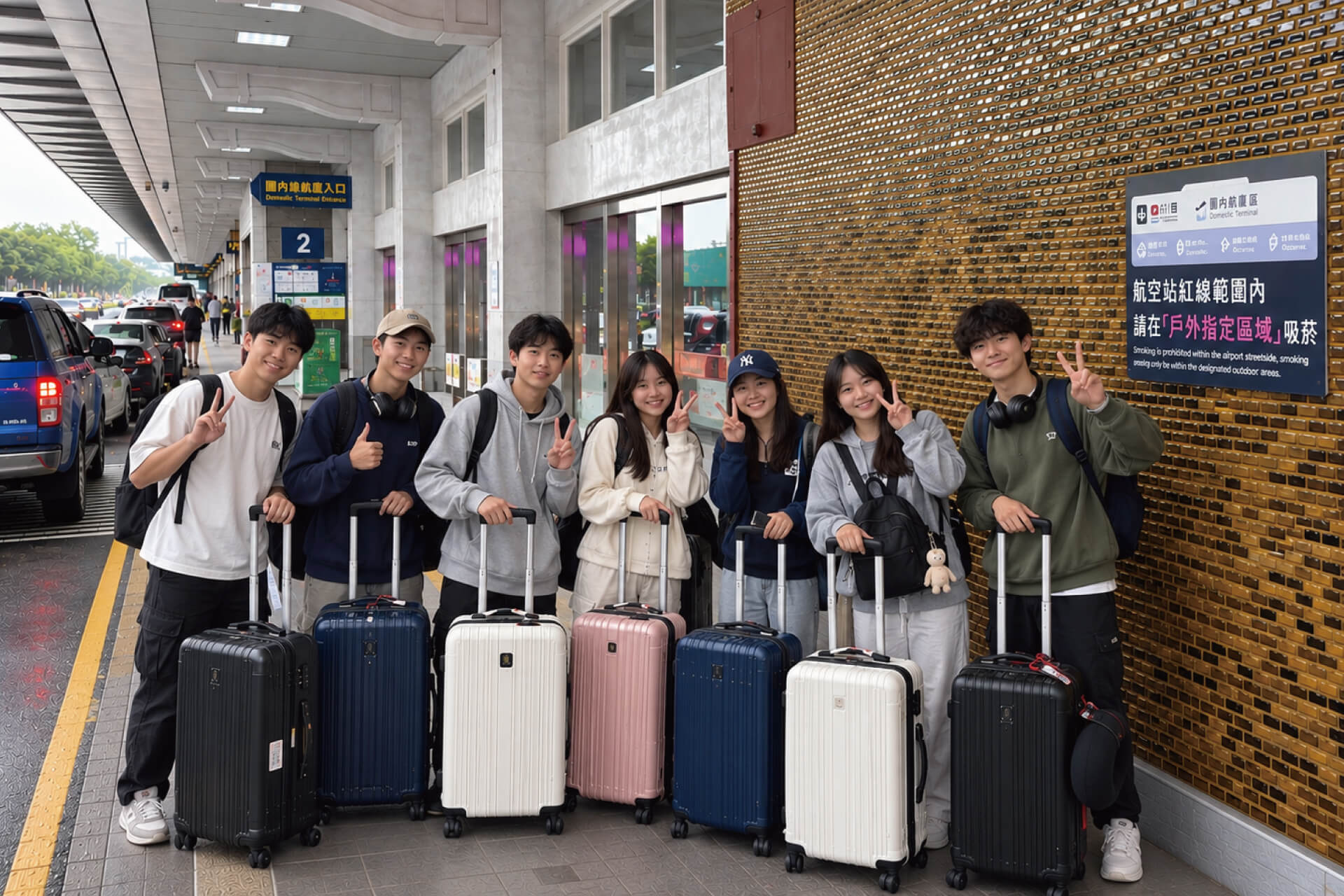 日本行還沒起飛，先把這一車朋友載齊｜眾恆接駁小港機場接送圖片